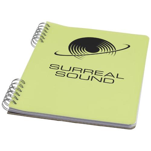 Carnet de notes A5 Flex 10698203 - spirales, couverture souple, 80 feuilles lignées 70g/m²_0