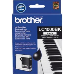 CARTOUCHE BROTHER NOIRE HAUTE CAPACITÉ LC1000HYBK