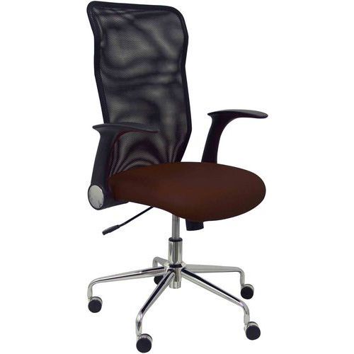 CHAISE MINAYA SIMILICUIR - BRUN - PIQUERAS Y CRESPO