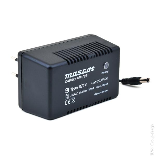 Chargeur de batterie au plomb 24V - 0.34A - 230V - Mascot 8714CV - Intelligent_0