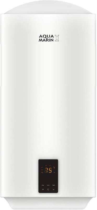 CHAUFFE-EAU ÉLECTRIQUE RÉSERVOIR AVEC CAPACITÉ DE 80 LITRES JUSQU\'À 75°C, 2 KW MODÈLE ECO ET INTELLIGENT BALLON D\'EAU CHAUDE 01_0000134_0