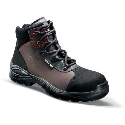 CHAUSSURE DE SÉCURITÉ BULLDO S3 HAUT BRUN FONÇÉ P.44 - LEMAITRE