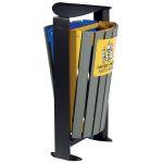 CORBEILLE TRI-SÉLECTIF 2 X 60L