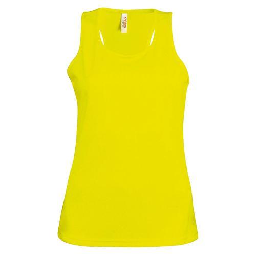 DÉBARDEUR FÉMININ JAUNE