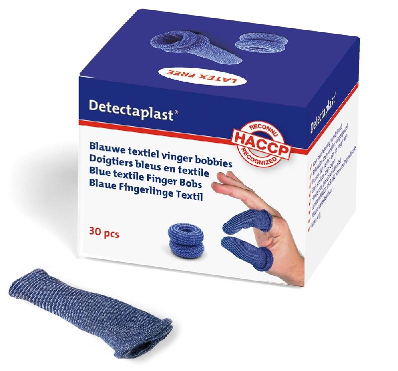 DOIGTIER BLEU EN TEXTILE