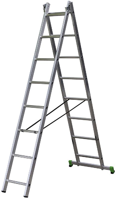 Échelle transformable 2 plans CLT2 - Hauteur 2m30 à 3m45_0