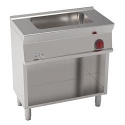 EURAST - Bain marie électrique gn 1/1 sur support ouvert - 800x450x900 mm - 1300 W 230/1V - 30811617 - inox 30811617_0