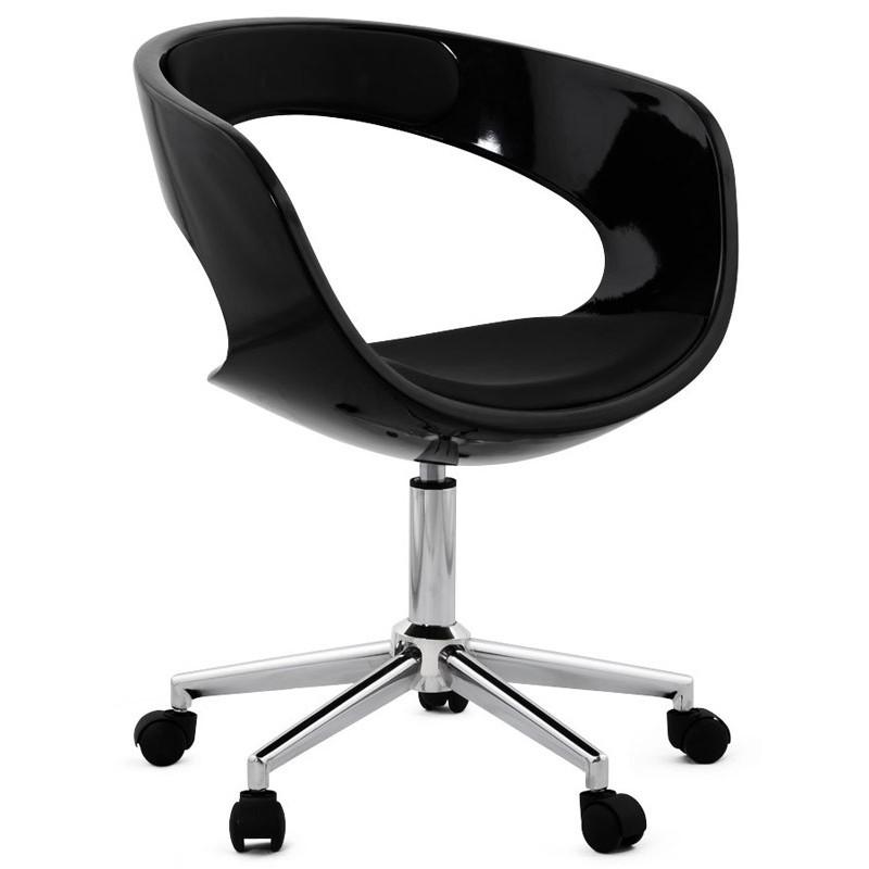 FAUTEUIL DE BUREAU OZONE 80CM NOIR - PARIS PRIX_0