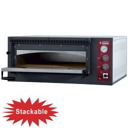 Four électrique professionnel - 6 pizzas - 1 chambre - Rustic Line - EFP/6R_0