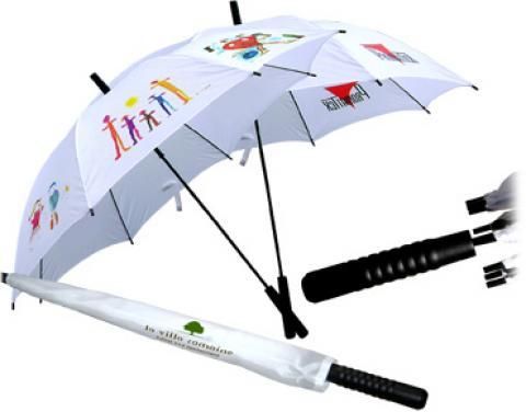 GRAND PARAPLUIE AVEC HOUSSE SUBLIMABLE