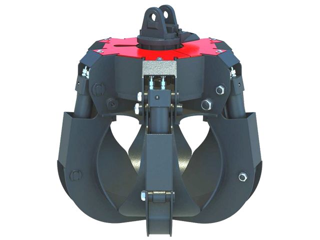 Grappins hydrauliques pour camion - spécial ferraille - léger et robuste_0