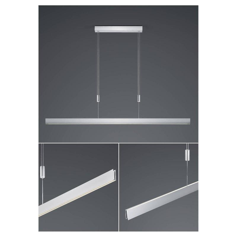 HELL SUSPENSION LED DELTA, 130CM, ALUMINIUM