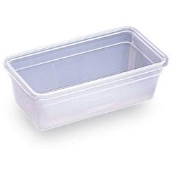 Lot 3 bacs modulus rigides + couvercles GN 1/3 profondeur 150 mm 5L Transparent Pp - Bourgeat - plastique 006093_0