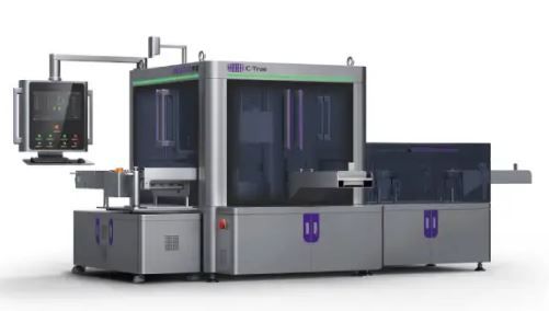 Machine d'inspection visuelle automatique conçue pour le contrôle qualité des formes injectables et solides en environnement pharmaceutique  - AUSTAR C-TRUE_0