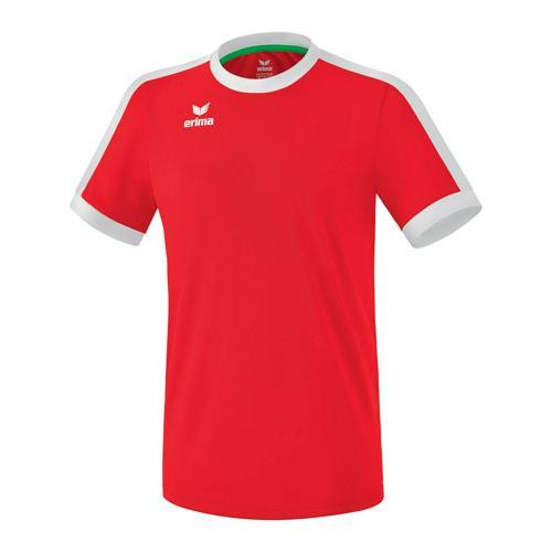 MAILLOT DE FOOT - ERIMA - RETRO STAR ROUGE/BLANC