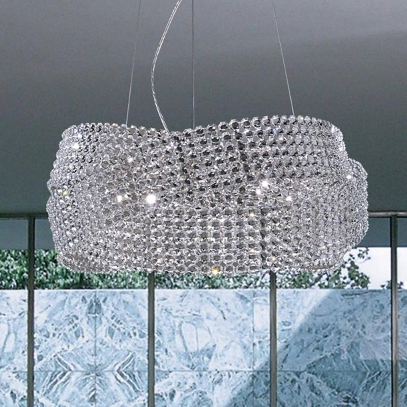 MARCHETTI SUSPENSION EN CRISTAL DIAMANTE Ø 95 CM