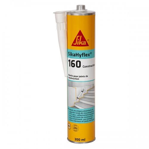 MASTIC-COLLE PU SIKAHYFLEX 160 CONSTRUCTION POUR FAÇADES EN BÉTON - BLANC - 600 ML SIKA