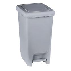 Medial International Slim Poubelles à pédale Polypropylène Gris 60 lt - 909961_0