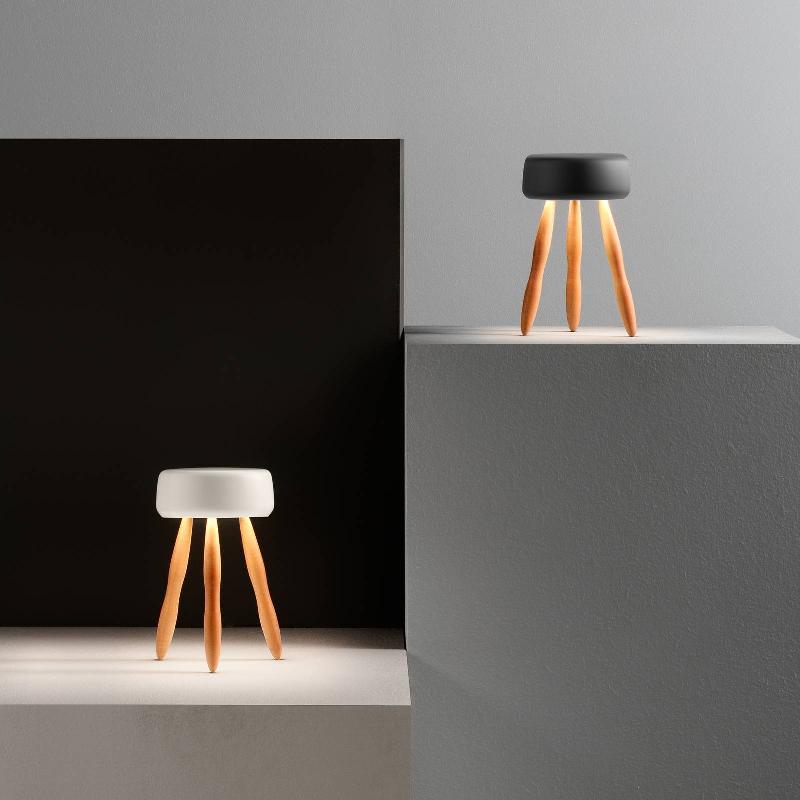 OLEV DRUM LAMPE À POSER DESIGNER, BATTERIE