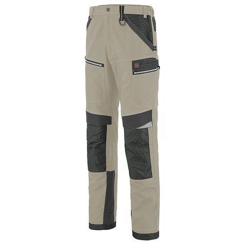 PANTALON DE TRAVAIL SPANNER BEIGE/NOIR T3 - LAFONT