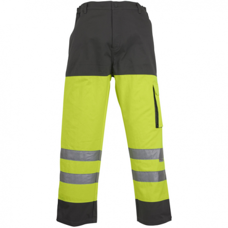 Pantalon WASCH PATROL - jaune et gris - bandes rétro réfléchissantes - Coverguard | 7WPYG_0