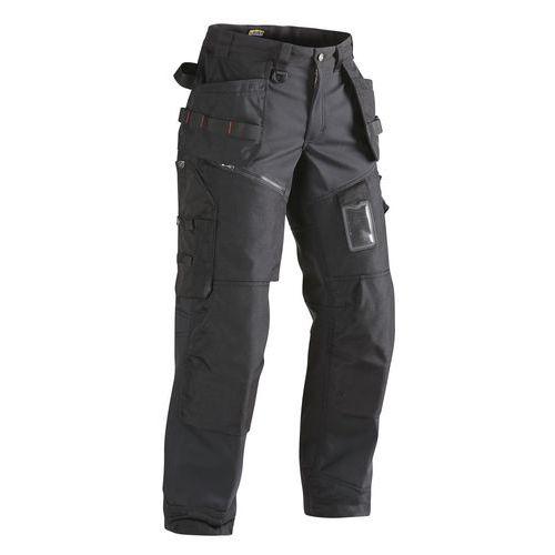 PANTALON DE TRAVAIL X1500 SOFTSHELL NOIR TAILLE 52C - BLAKLADER
