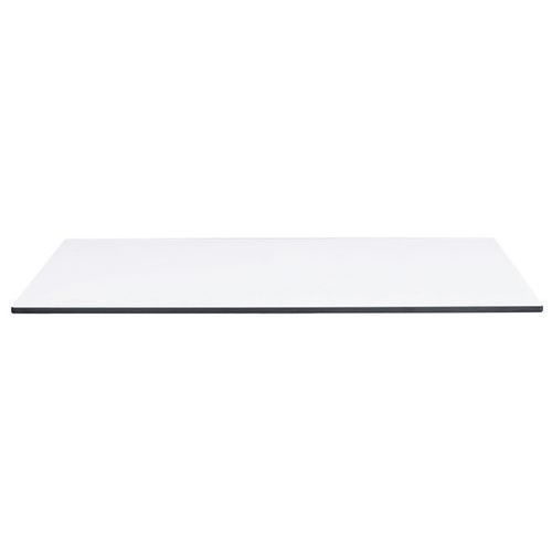PLATEAUX TABLE 70 X 70 CM STRATIFIÉ ÉPAISSEUR 12 MM - BLANC - S-CAB