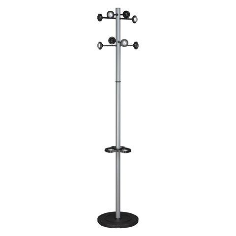 PORTEMANTEAU ACCUEIL GRIS MÉTAL