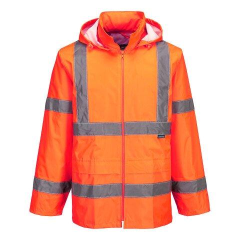 PORTWEST H440 VESTE DE PLUIE HI-VIS ORANGE - TAILLE S