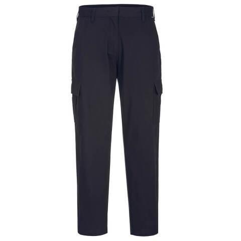 PORTWEST S233 PANTALON CARGO EXTENSIBLE POUR FEMMES NOIR - TAILLE 28 - STANDARD