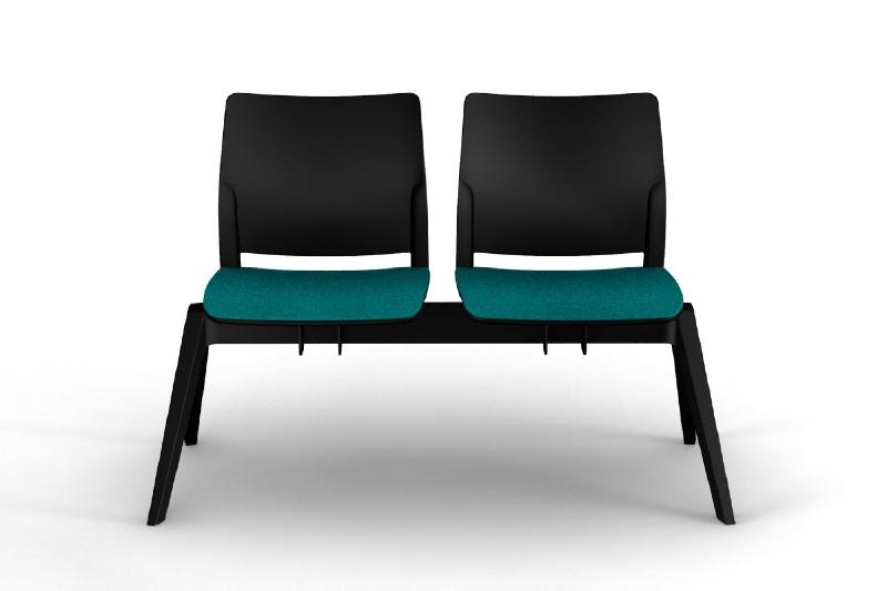 Poutre d'accueil mixte Adela - Sokoa - 2 places, Gris foncé_0