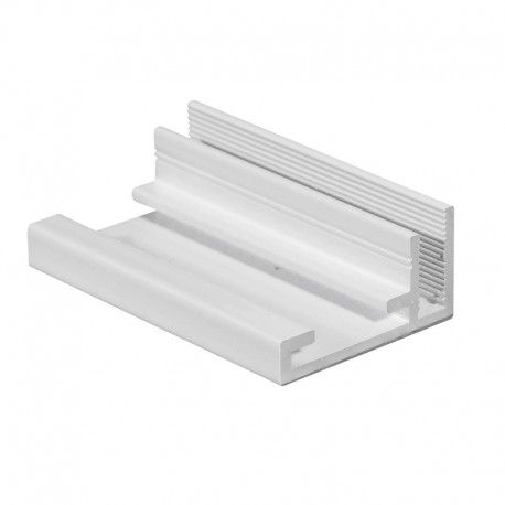 Profilé aluminium TecoFrame mini - Tec Tex - épaisseur 16 mm - cadre mural à visser - différentes longueurs et couleurs disponibles_0