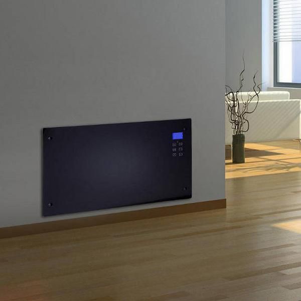 RADIATEUR ÉLECTRIQUE DÉCORATIF ÉCRAN TACTILE LED INTÉGRÉ - CHEMIN'ARTE