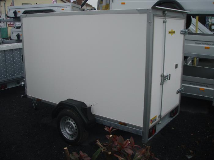 Remorque fourgon - Humbaur 5067 Sandwich - 7,9 m3, parois sandwich, PTC 1300 kg_0