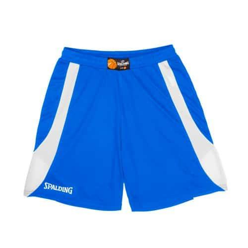 SHORT BASKET - SPALDING - JAM BLEU ROYAL BLANC