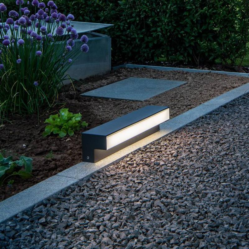 SLV L-LINE OUT POTELET LED CCT, HAUTEUR 10 CM
