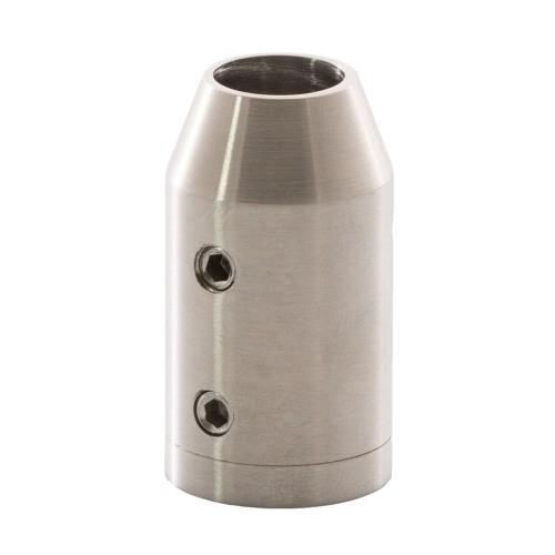 SUPPORT BARRE REMPLISSAGE - FIXE - 40X40 - INOX 316 - BROSSÉ - X10 DESIGN PRODUCTION