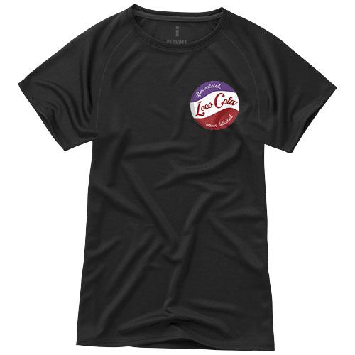 T-shirt Cool Fit manches courtes femme Niagara - 100% polyester respirant - détails réfléchissants_0
