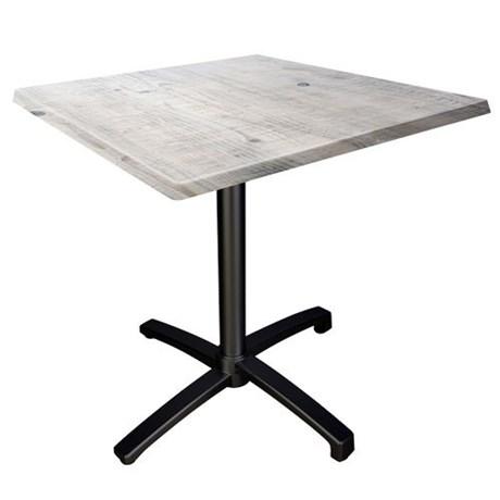 TABLE DE TERRASSE EVA FLORIDA PIED NOIR 70 X 70 CM