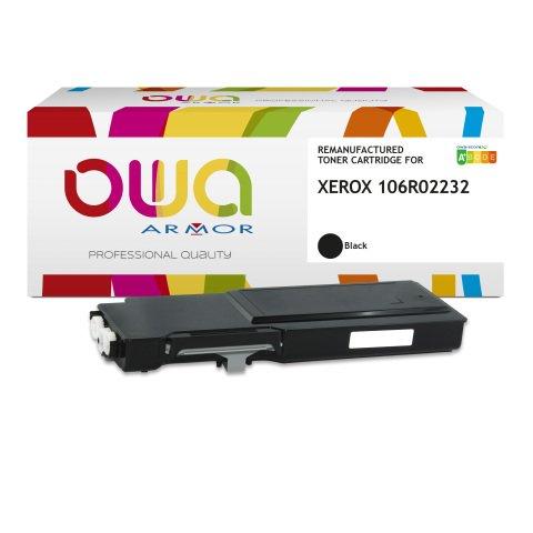 TONER REMANUFACTURÉ OWA - STANDARD - NOIR - POUR XEROX 106R02232