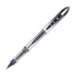 UNIBALL STYLO ROLLER POINTE MÉTAL MOYENNE ENCRE LIQUIDE BLEUE-NOIRE UNI BALL VISION ELITE UB200