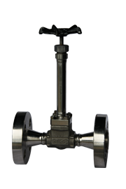 Vanne à passage direct pour service cryogénique - fluides à très basse température (-180°C) - références 295 B AL & 296 B AL_0