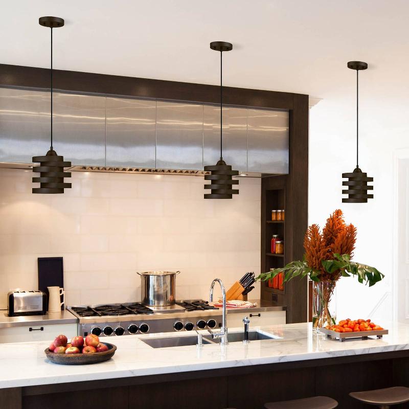 WESTINGHOUSE CHARLIZE SUSPENSION AVEC ANNEAUX MÉTALLIQUES
