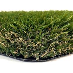 Yelloo Gazon artificiel, hauteur 40 mm, 2 x 20 m, gazon synthétique, gazon de jardin, 40 m² - vert 0805698370479_0