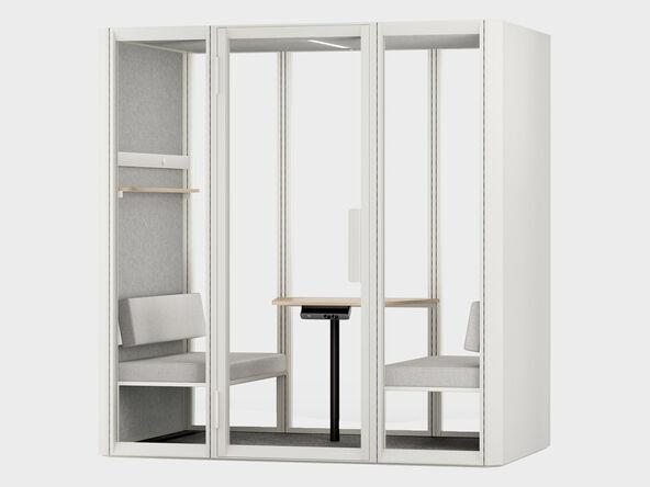 Cabine acoustique Jetson L4 fabrication haute qualité et montage très rapide_0