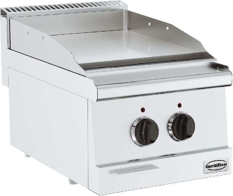 Plaques grill électriques - Chrome Base 600 COMBISTEEL 7178.0065 - 3,6 kW - 400V_0