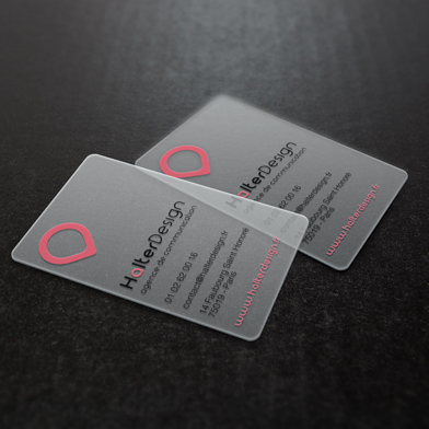 Carte PVC dépoli - Support polyvalent et durable pour votre communication_0