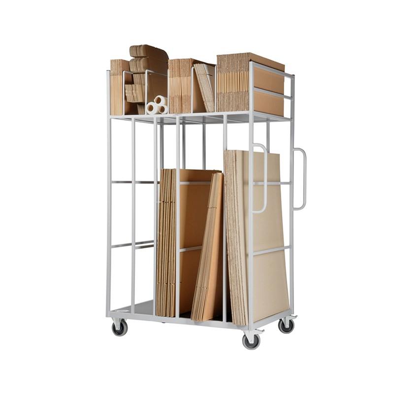 Chariot porte cartons - 150 kg - Roulettes - Marque Rolléco_0