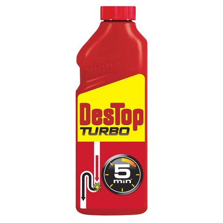 DÉBOUCHEUR DESTOP GEL JAVEL TURBO SUPER CONCENTRÉ 1 L