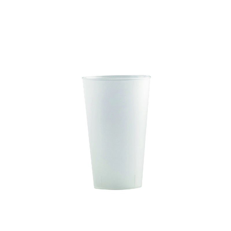 ECOLOMIQUE - 240 Pcs - Gobelet plastique PP réemployable - 330 ml, Ø 73 mm, Hauteur: 118 mm - ECO294FEST33 - transparent plastique ECO294FEST33_0